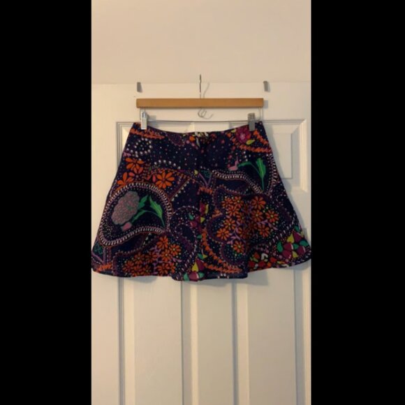 Lilly Pulitzer Womens Size 8 Charleston Cotton Skirt in Multi Garden Menagerie - Picture 2 of 4